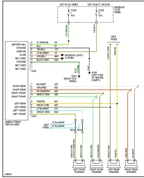 94 Ford Explorer Radio Wiring Diagram