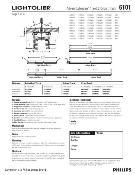 Lightolier Easyset Dimmer Wiring Diagram