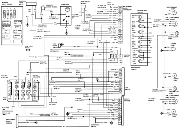 1985 Corvette Ignition Switch Wiring Diagram 1985 Corvette Ignition Switch Wiring Diagram