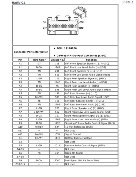 Chevy Cobalt Stereo Wiring Diagram from www.chanish.org