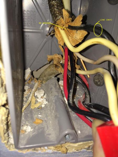 Dimmer Switch  Ground Not Attached, Exposed Hot Wire & Do I Have A