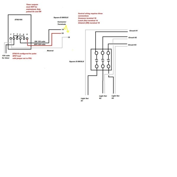 2 Pole Contactor Wiring Diagram