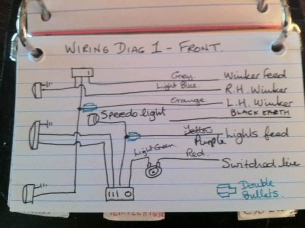 Honda C90 Wiring Diagram