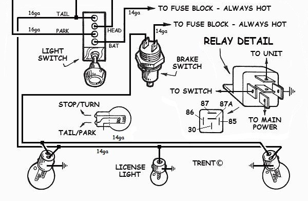 How To Wire A Hot Rod Diagram