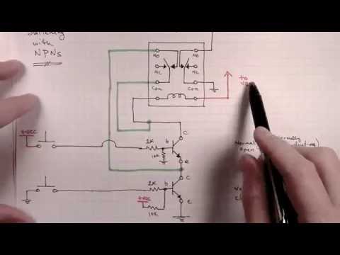 How To Build A Selectable Latching Relays Circuit