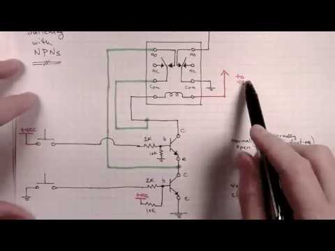 How To Build A Selectable Latching Relays Circuit How To Build A Selectable Latching Relays Circuit
