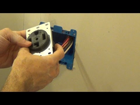 How To Wire A 220v Dryer Outlet