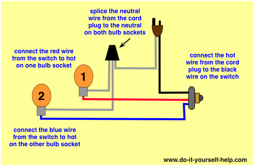 how to wire a 3 way lamp socket Electrical Socket Wiring Diagram 