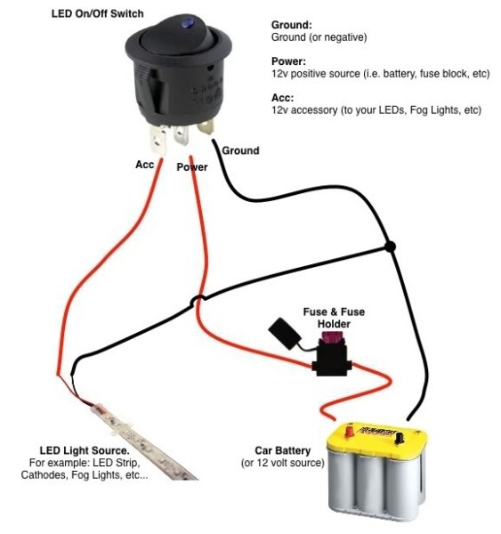 How To Hook Up A 3 Prong Toggle Switch