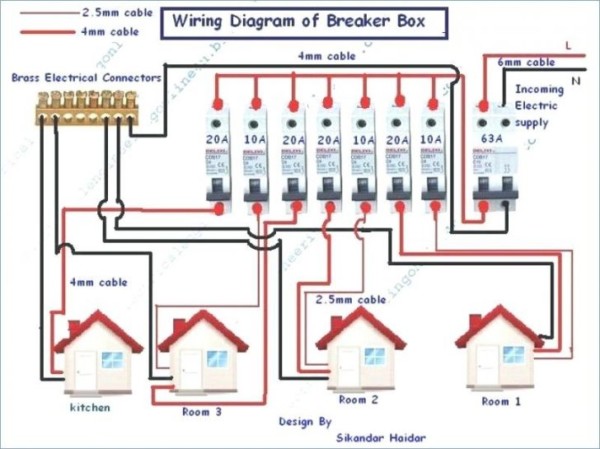 Beginner Simple Basic House Wiring Diagram from www.chanish.org