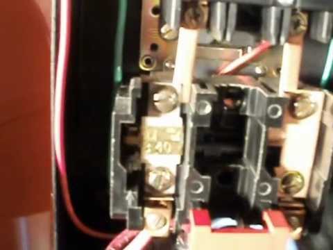 Square D Motor Starter Wire Connections
