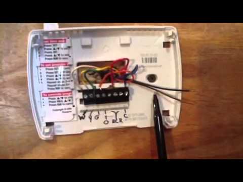 Honeywell Thermostat Schematic