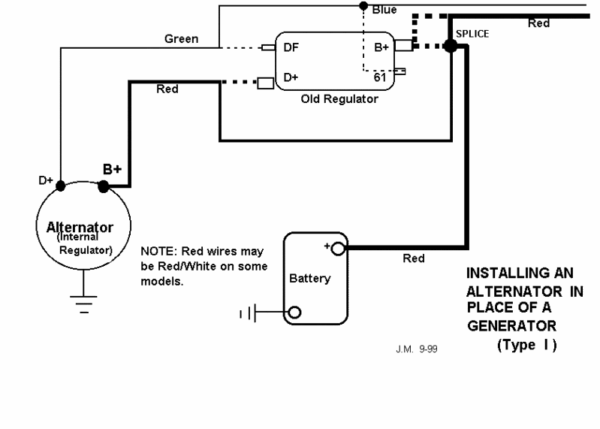 1972 Vw Beetle Voltage Regulator Wiring Diagram