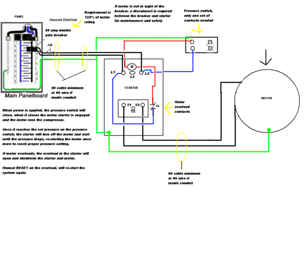 220 3 Wire Diagram