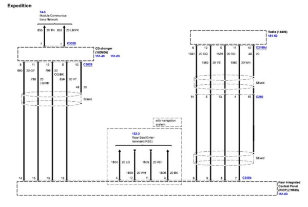 2004 Ford Expedition Radio Wiring Diagram