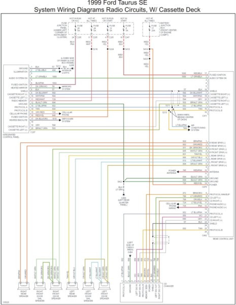 2002 Mercury Sable Wiring Diagram