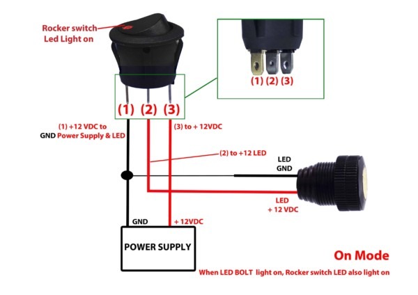 12 Volt Light Switch 3 Pole Wiring Diagram 12 Volt Light Switch 3 Pole Wiring Diagram