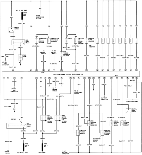 2000 Ford Mustang Fuel Pump Wiring Diagram