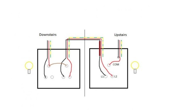 3 Gang 1 Way Switch Wiring Diagram