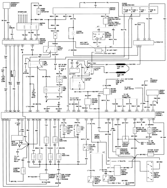 2000 Ford Taurus Fuel Pump Wiring Diagram