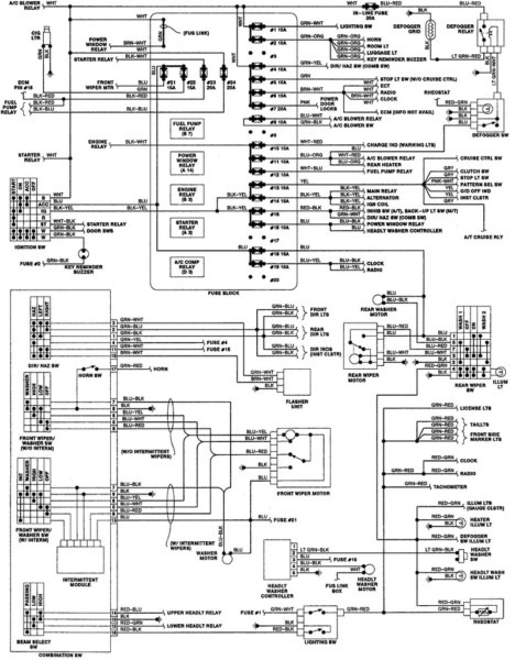 2000 Isuzu Rodeo Radio Wiring Diagram