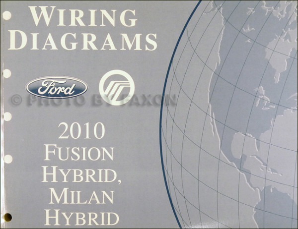 2010 Ford Fusion Hybrid Mercury Milan Hybrid Wiring Diagram Manual