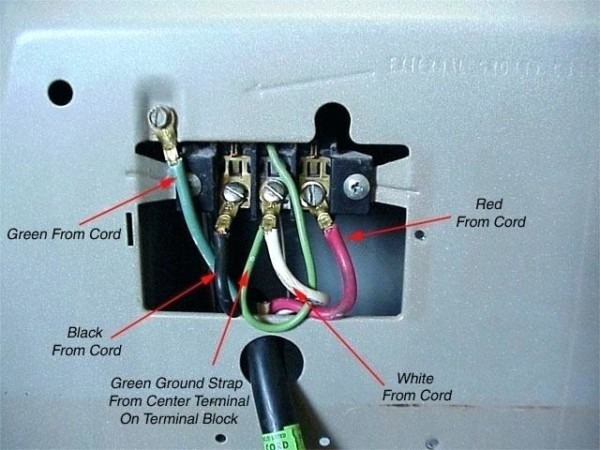 4 Wire Cord Diagram