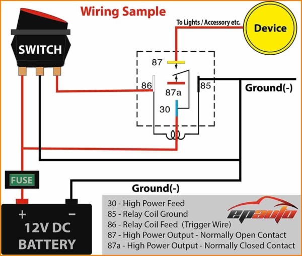 How To Wire A 5 Prong Relay 5 blade relay wiring diagram 