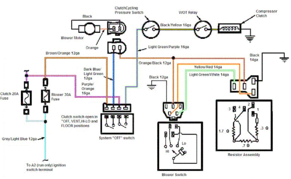 Ac Electrical Diagram