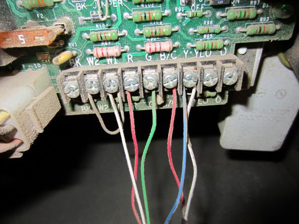 Aprilaire 700 Wiring To An American Standard 2