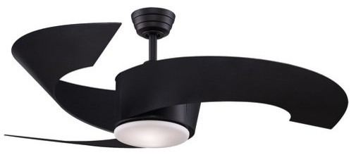 Black Ceiling Fan With Light