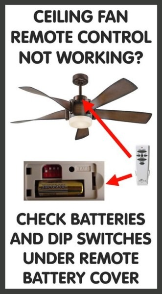 Ceiling Fan Remote Control Replacements