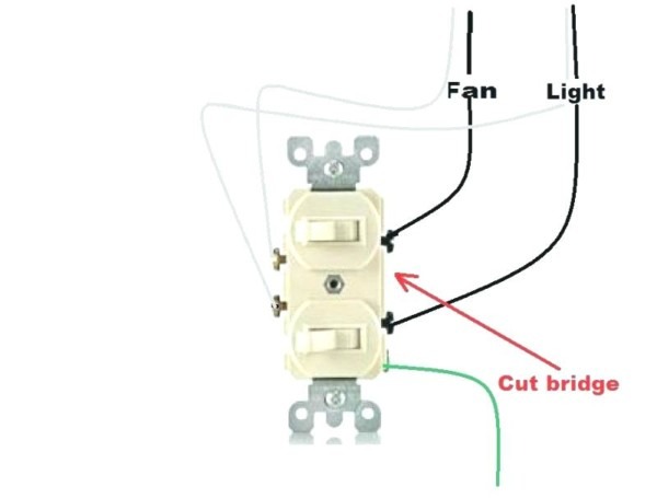 How To Wire A Dual Light Switch