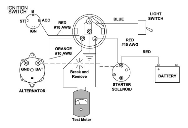 Ammeter Wiring Diagram