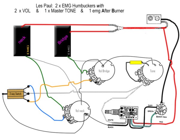 Luiz Martins: [View 45+] Emg Wiring Diagram Les Paul