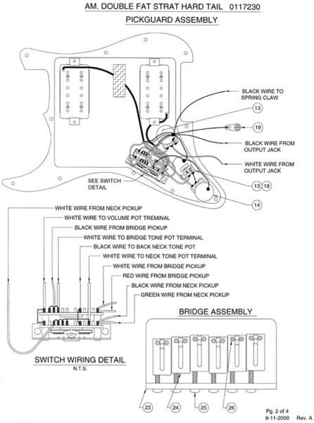 Fender 5 Way Super Switch Wiring Diagram