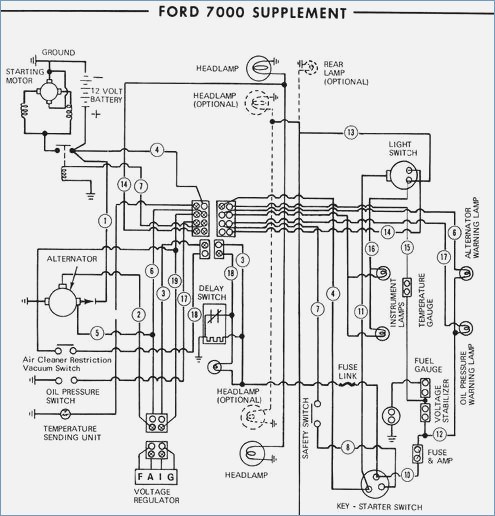 Ford 5000 Starter Wiring Diagram