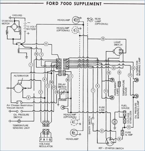 Ford 5000 Wiring Diagram