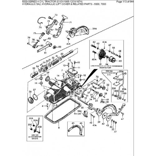 1964 Ford 2000 Tractor Wiring Diagram from www.chanish.org