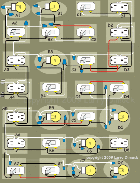 House Wiring Circuit Diagram Home Wiring Diagrams