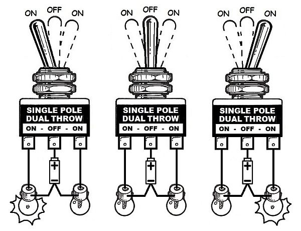 3 Pole Toggle Switch Diagram