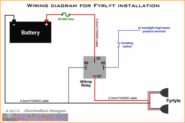 Ignition Switch Wiring Diagram On 30 Amp 4 Pin Relay Wiring