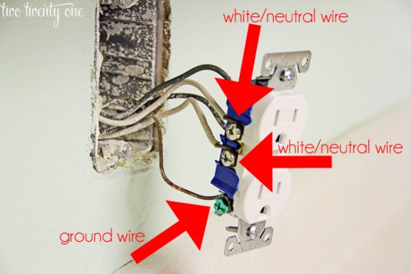 Interior  Install Electrical Outlet  To Replace Electrical Outlets
