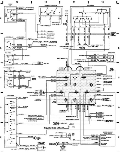 Jeep Wrangler Wiring Harness Diagram