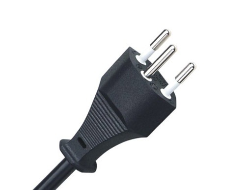 Sev1011 Swiss Three Prong Power Cord Plug With Esti