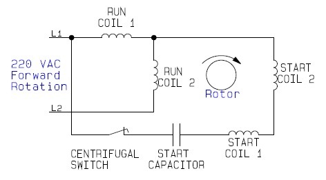 Single Phase Forward Reverse Wiring Diagram