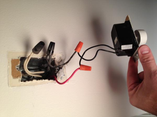Wiring A Ceiling Fan With Light Red Wire