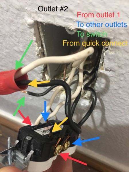 Wiring A Set Of Outlets