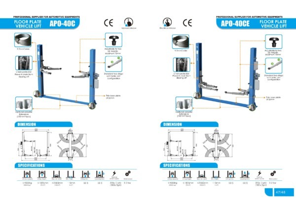 Atlas 2 Post Lift Wiring Diagram