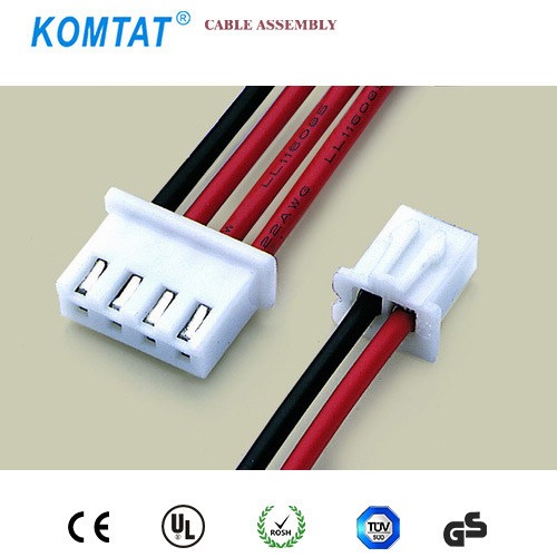 4pin Jst Connector 2 54mm Pitch Wiring Harness And Flat Ribbon